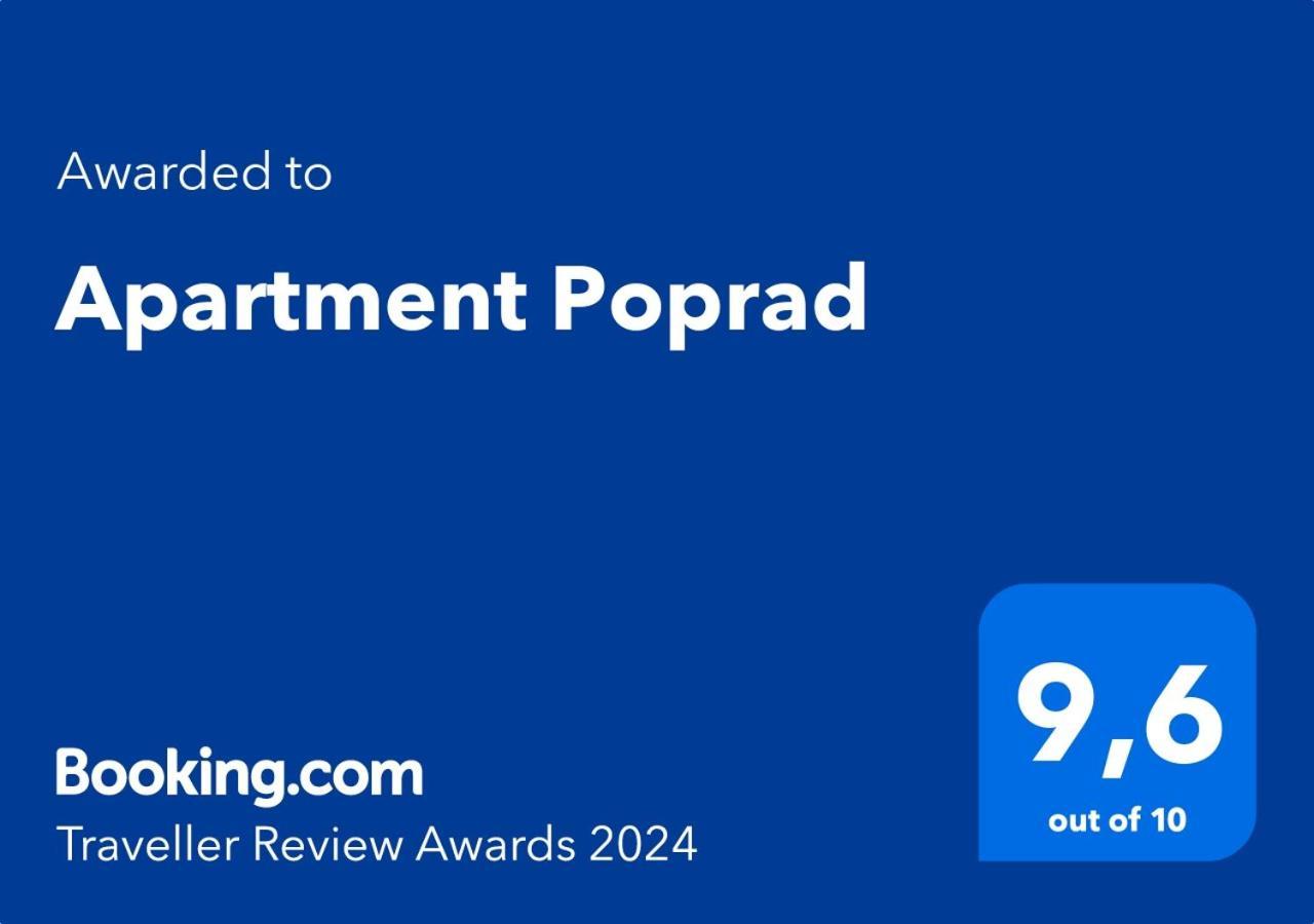 Apartment Poprad Eksteriør billede