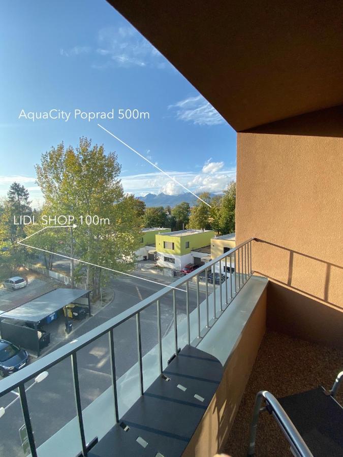 Apartment Poprad Eksteriør billede